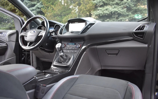 Ford Kuga cena 73500 przebieg: 118357, rok produkcji 2018 z Stoczek Łukowski małe 781